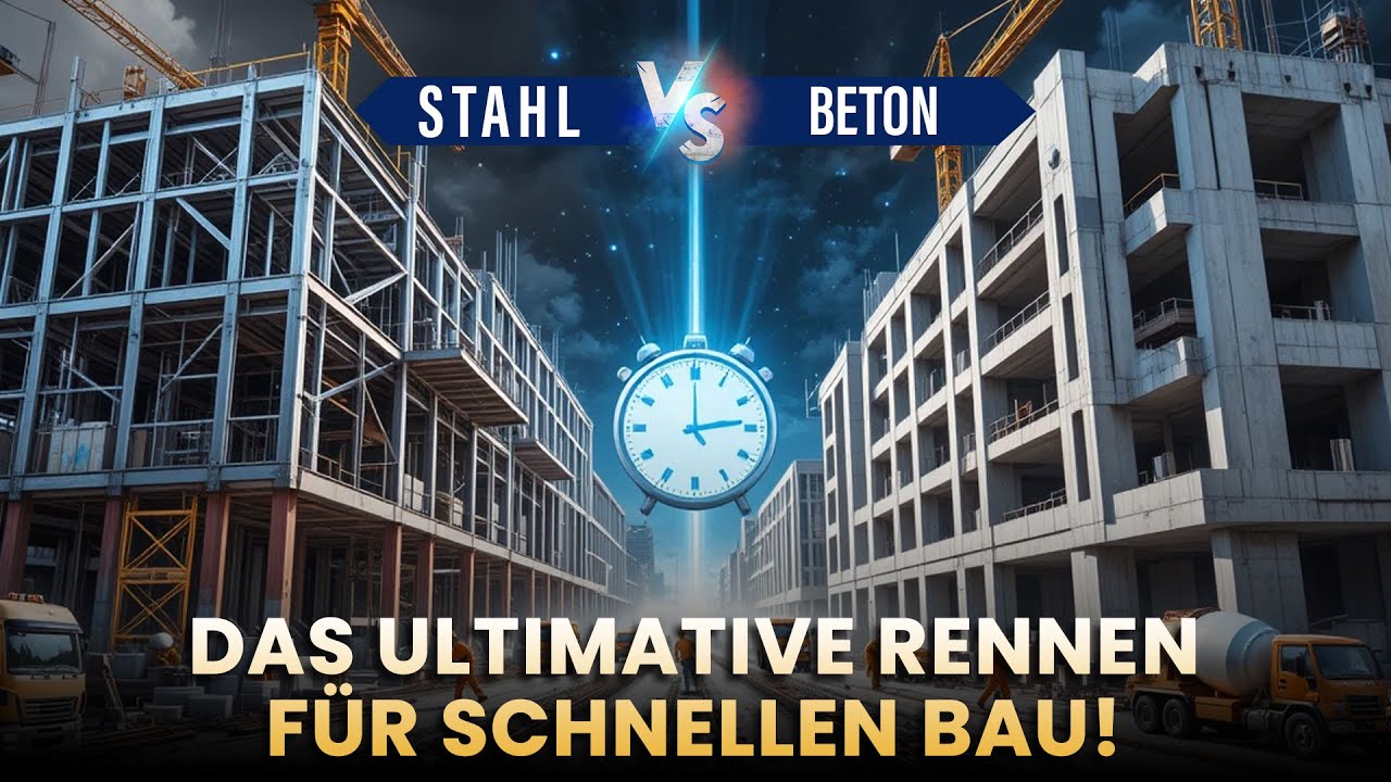 Schnell bauen? Stahlrahmen vs. Beton f&uuml;r schnelles Bauen | DwellScape auf Deutsch