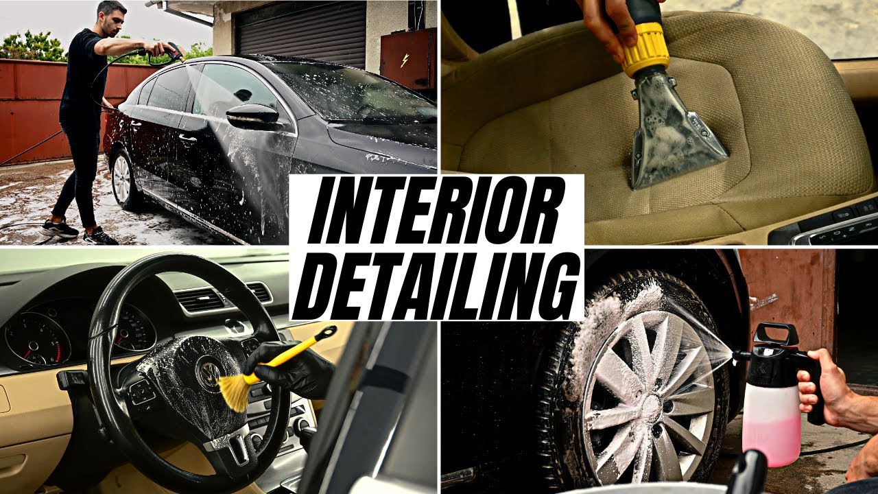 Interior Detailing This VW Passat B7 - ASMR Car detailing