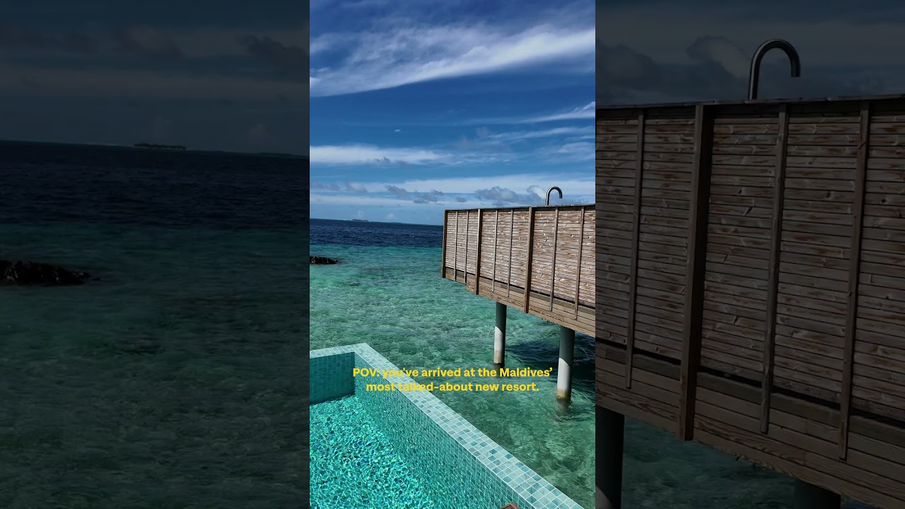 Ваш первый взгляд на ананею Мадивару, Мальдивы