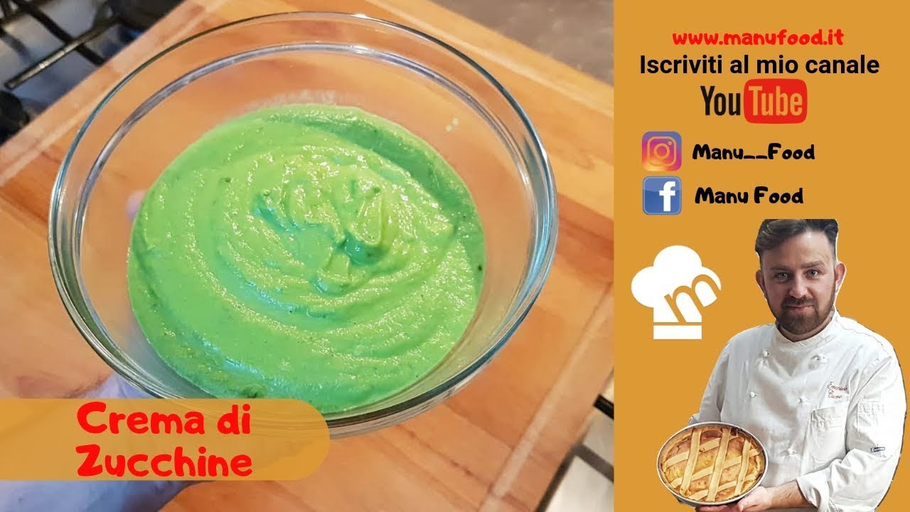 Crema Vellutata di Zucchine Manu Food