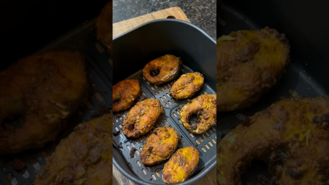Fish Fry in Air Fryer | fry fish without any oil #fishfry #fish #airfryer #airfryerrecipes #shorts