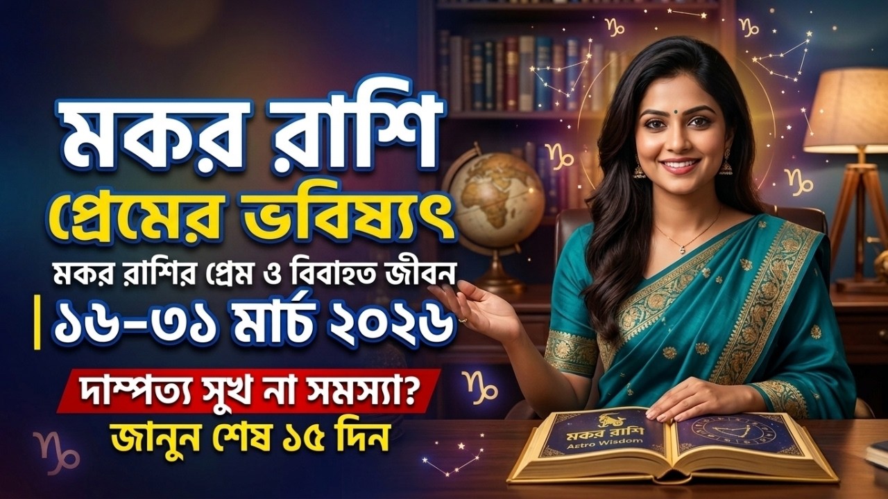 মকর রাশির শেষ ১৫ দিন প্রেম ও সম্পর্ক কেমন যাবে? | Capricorn Love Life Horoscope