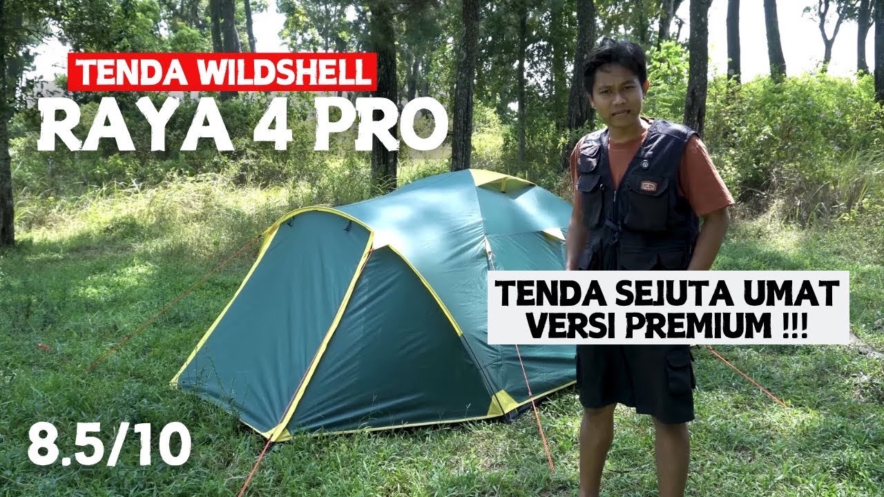REVIEW TENDA WILDSHELL RAYA 4 PRO
