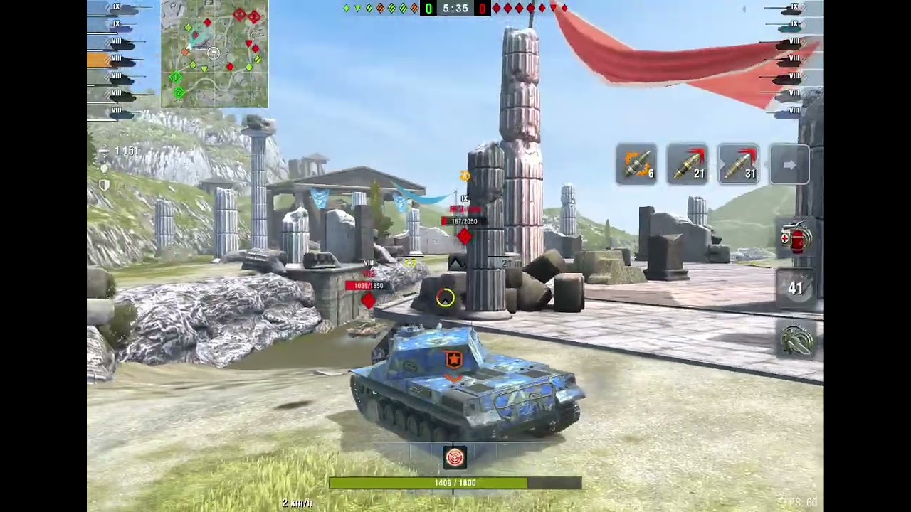 World of tanks blitz Chi-SE Gameplay #2