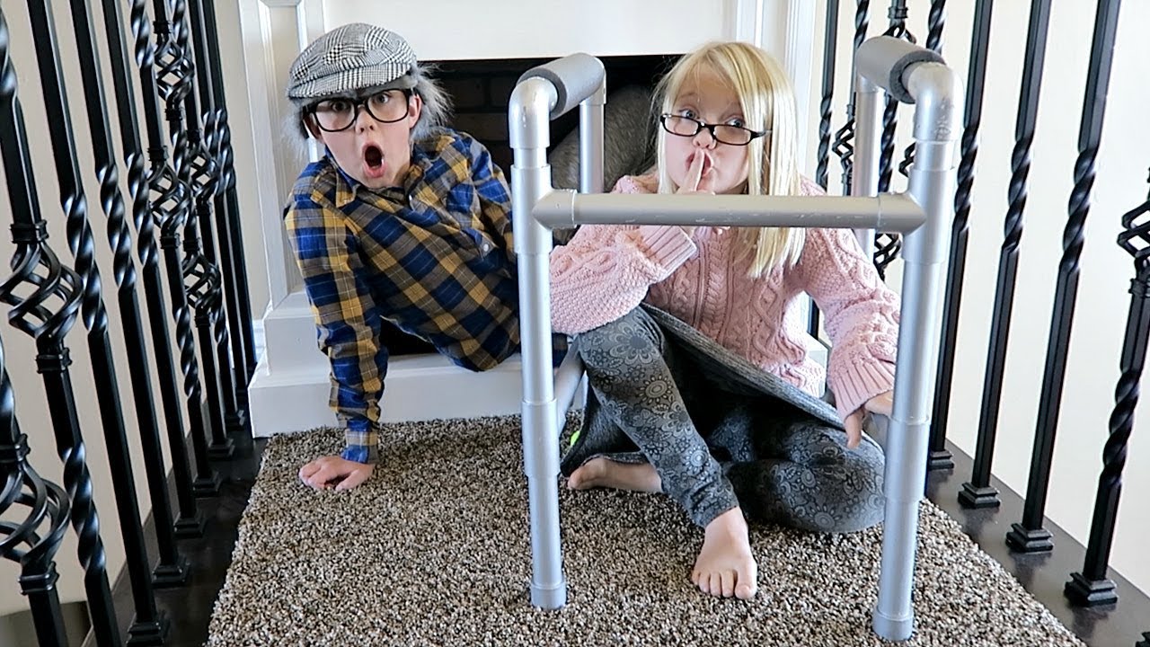 OLD PEOPLE SARDINES! | HIDE AND SEEK