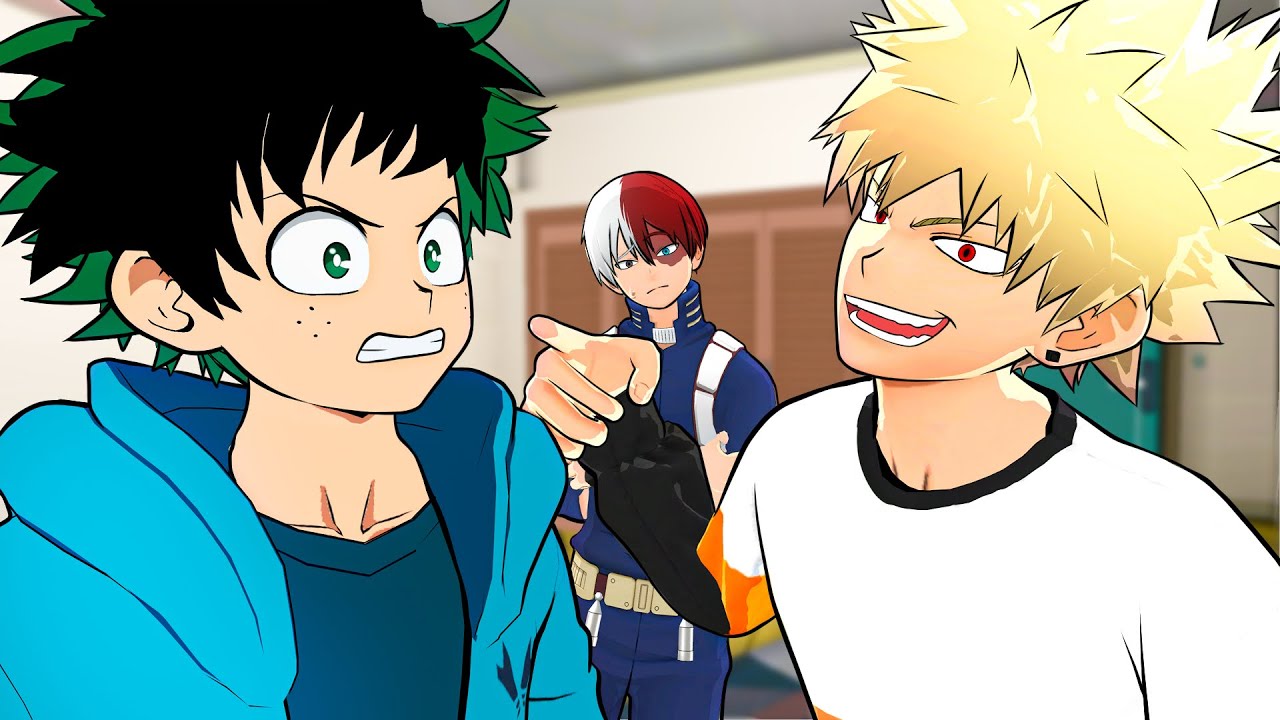 Bakugo TROLLANDO o Deku em Boku no Hero Vr