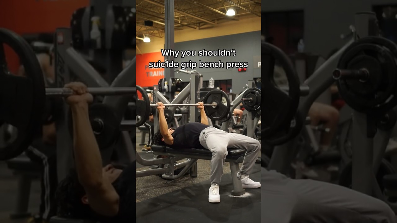 Why you shouldn&rsquo;t use a THUMBLESS GRIP on Bench Press