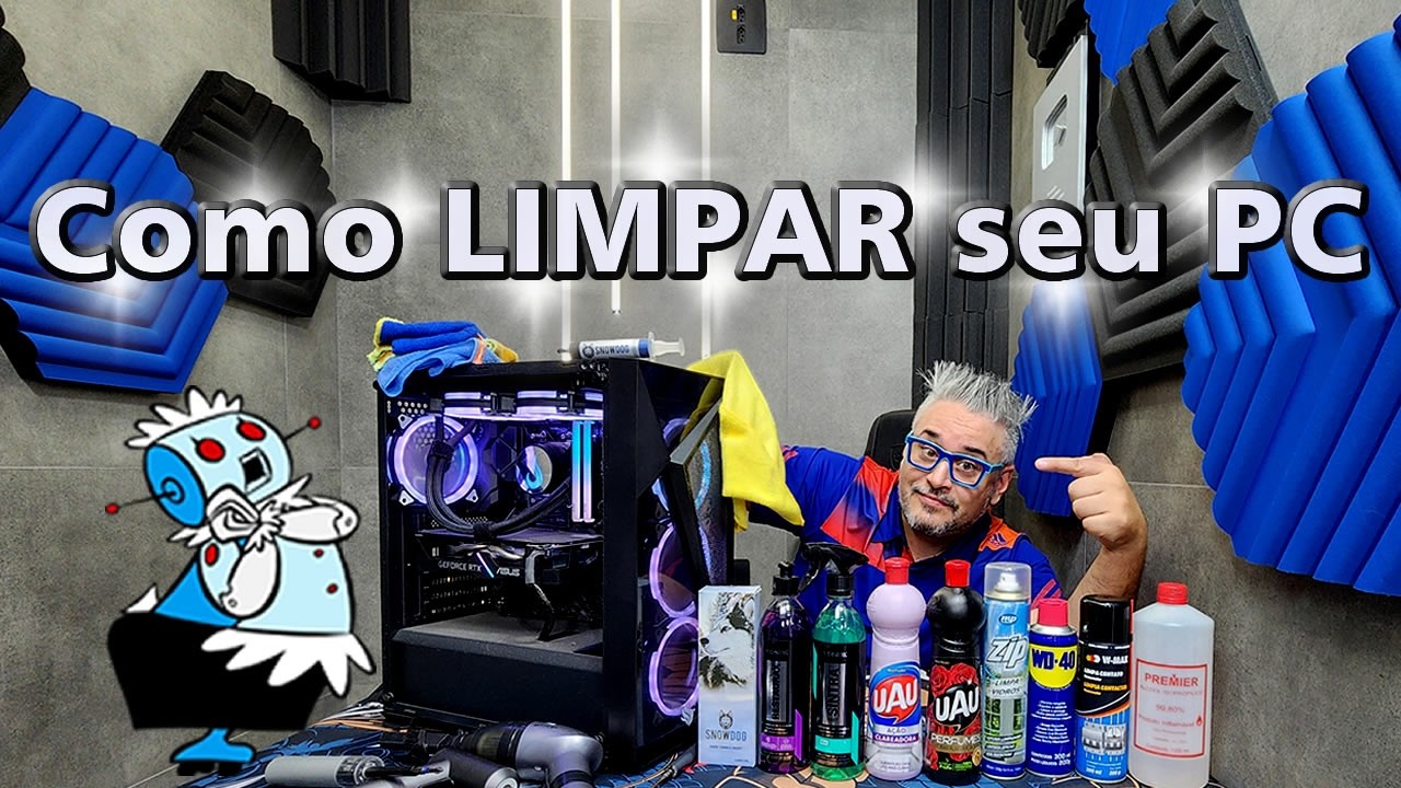 Como Limpar seu PC Gamer !!! Produtos + T&eacute;cnicas SITH 🚨 Seu PC novo de novo !!!