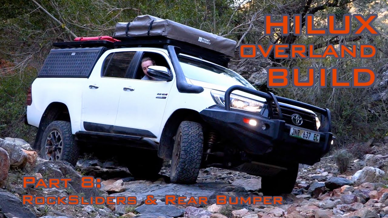 Wildog Rock Sliders & Rear Bumper | Hilux Overland Build, pt.8