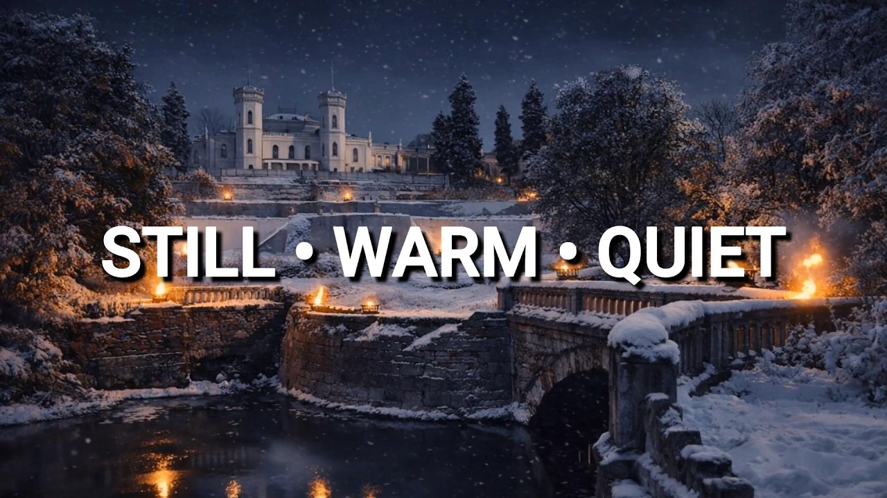 Stillness Behind Stone Walls | Winter Castle Ambient (No Vocals, No Bass)