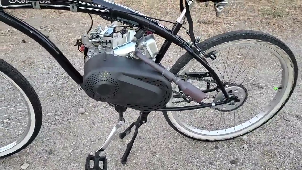 Micargi 80cc 4 stroke motorized bike!