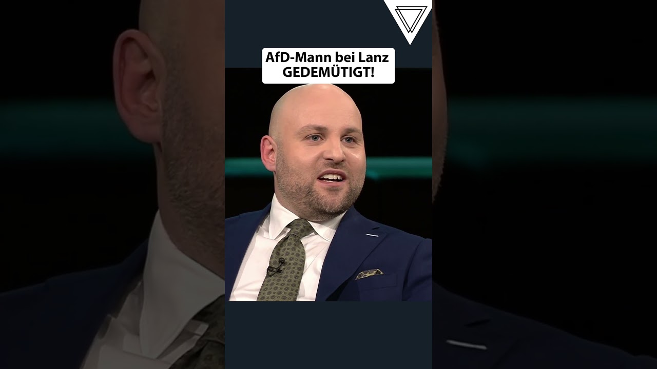 AfD-Mann bei Lanz GEDEM&Uuml;TIGT!