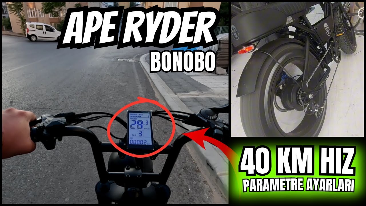 Ape Ryder Bonobo Hız Sınırı Kaldırma /  