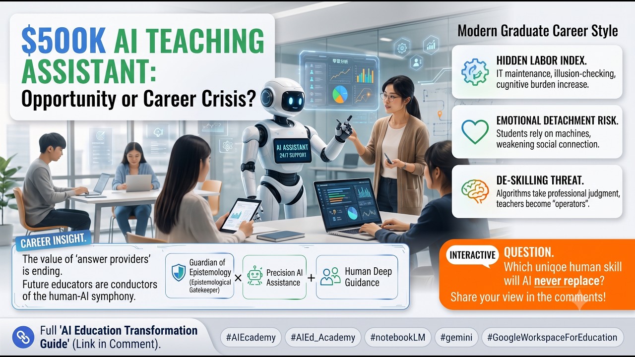 Your Teaching Career Is Obsolete: Survive The $500k AI Educator