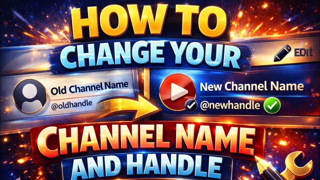 how to Change your Channel Name and handle_@Technicalaspirant4 #viral#video