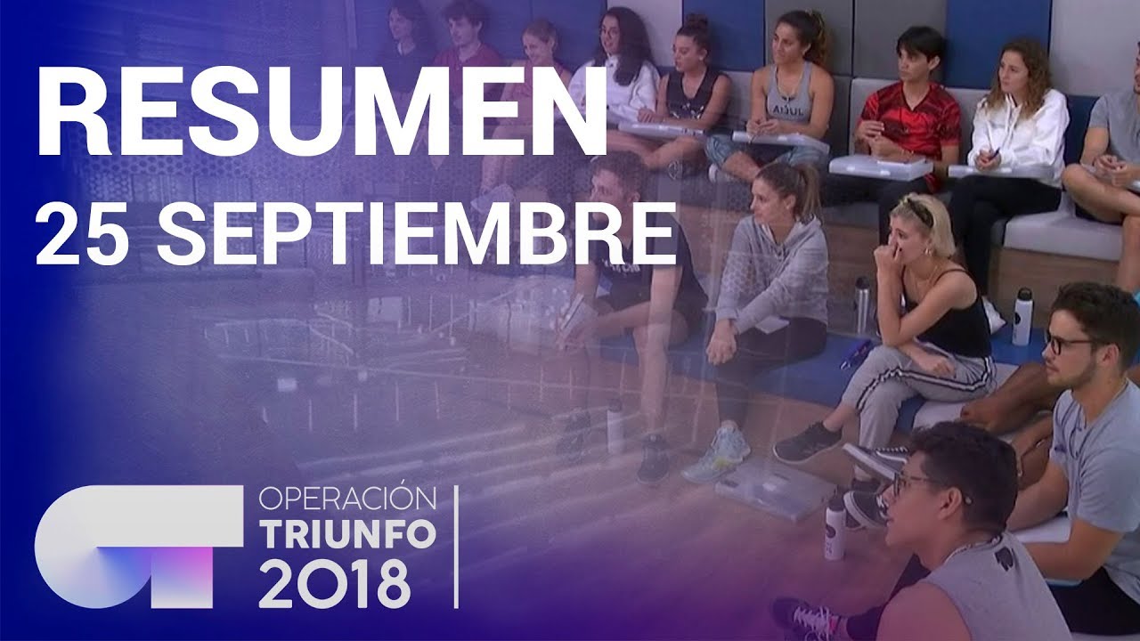 Resumen diario OT 2018 | 25 SEPTIEMBRE