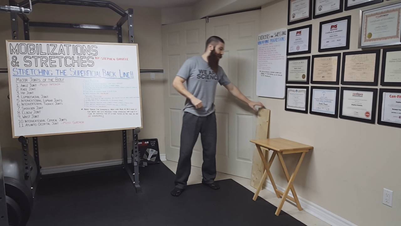 Mobilizations and Stretches 10 - Stretching the Superficial Back Line