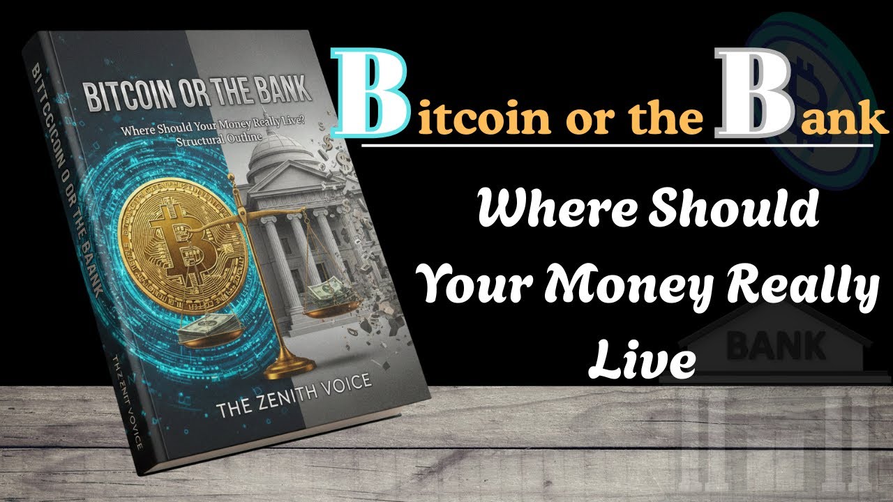 bitcoin vs the bank —where should your money live? bitcoin or bank@TheZenithVoice​