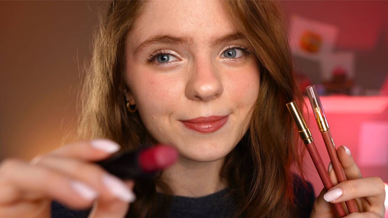 ASMR быстрое и агрессивное нанесение макияжа!💄