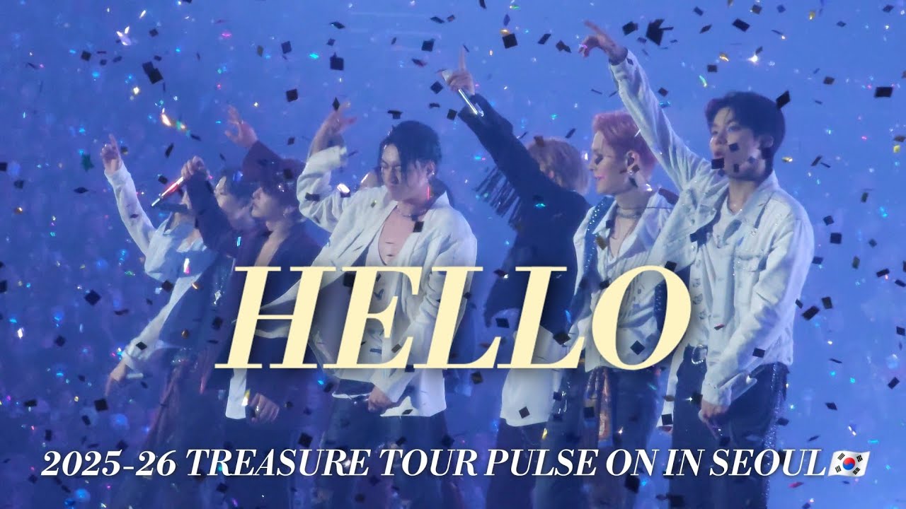 [4K] 251012 HELLO - TREASURE TOUR PULSE ON IN SEOUL🇰🇷