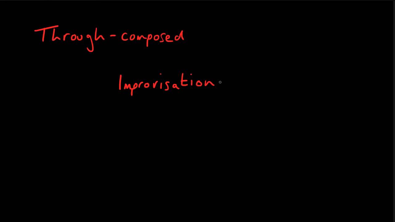 Does instrumental music ever take a through-composed form?