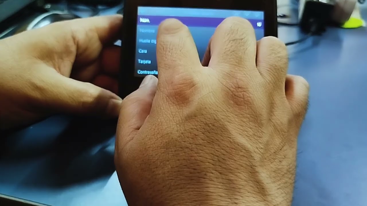 Como agregar un usuario en el reloj checador Dahua DHI-ASI3214A-W, tutorial fácil y sin software