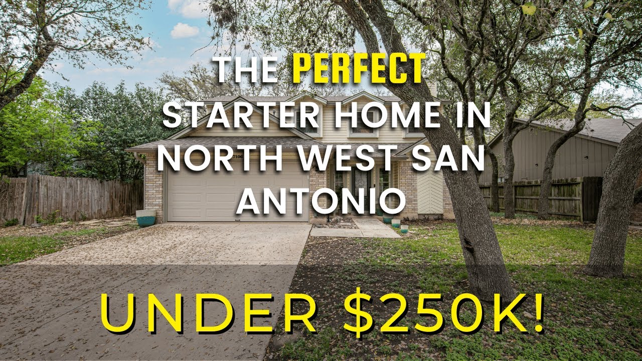 The Perfect Starter Home in North West San Antonio (Under 250k!)