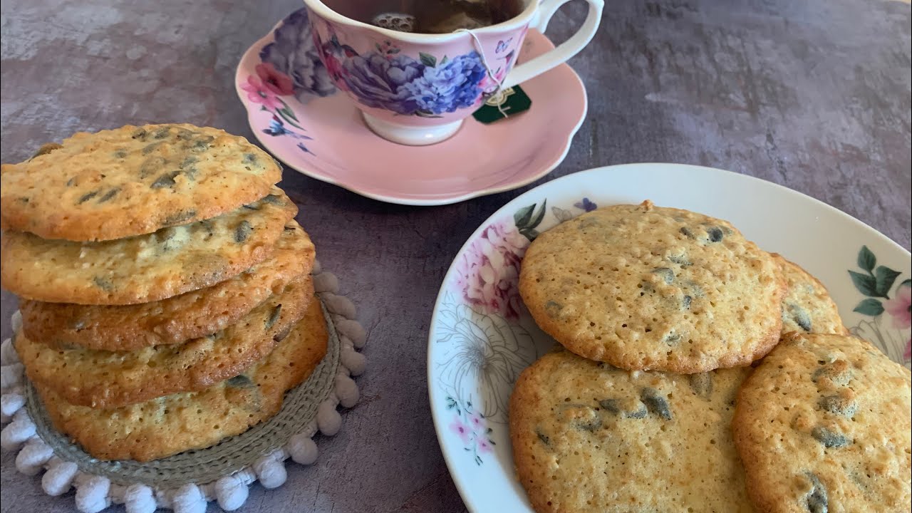[ASMR] Oat and pumpkin seeds cookies كوكيز هش بالشوفان و بذور اليقطين