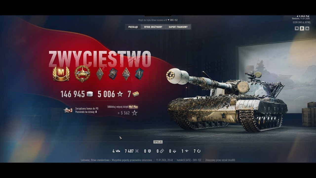 DBV-152 Najlepsza Niszczara w World Of Tanks