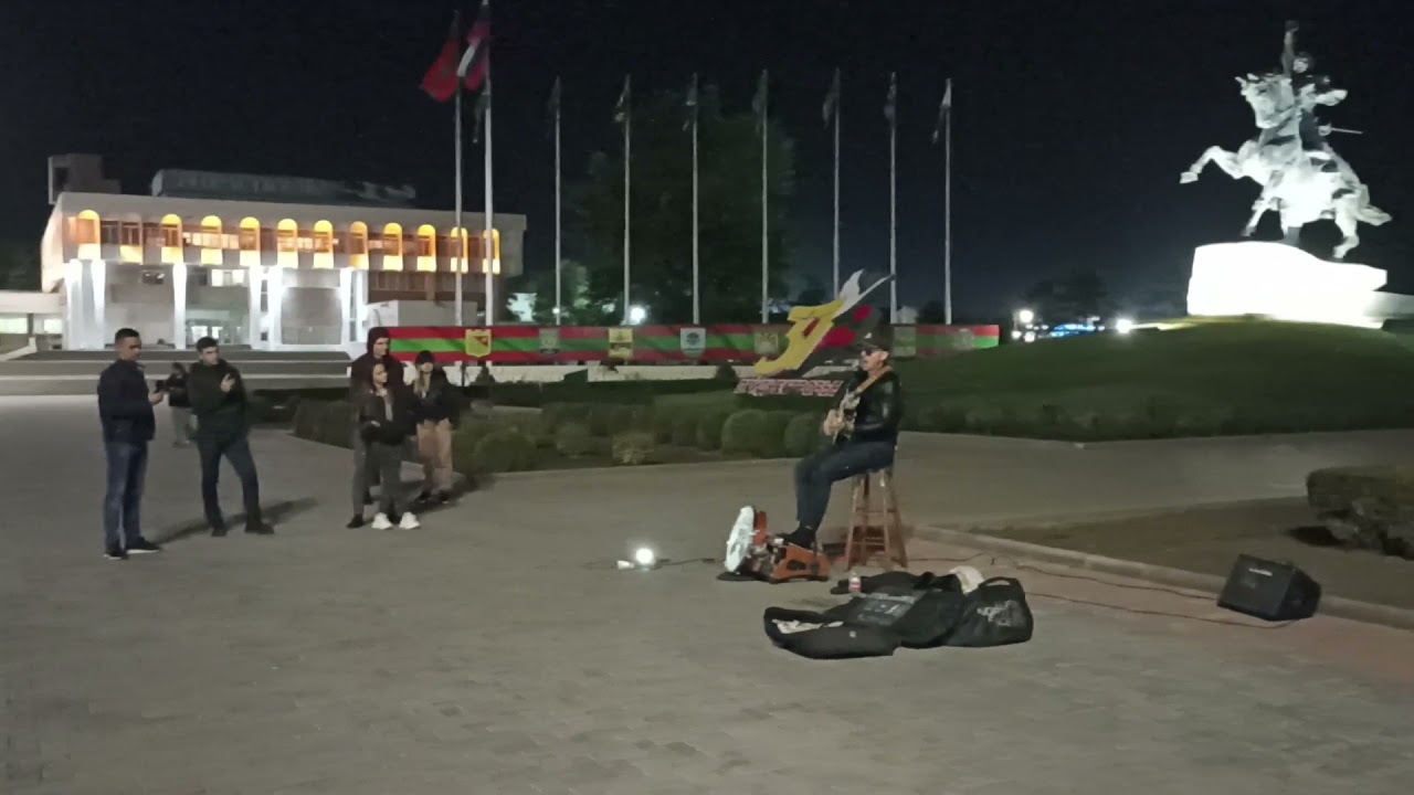 Captain George in Tiraspol, Transnistria