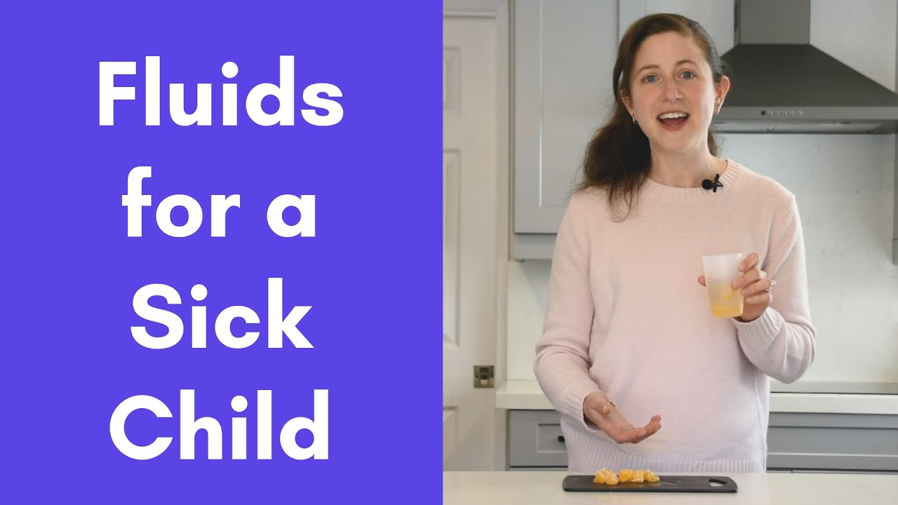 How to Feed & Hydrate a Sick Toddler/Child