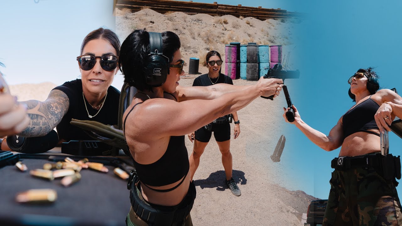 LEARNING TO SHOOT WITH THE BEST | DLB & MICHELLE VISCUSI
