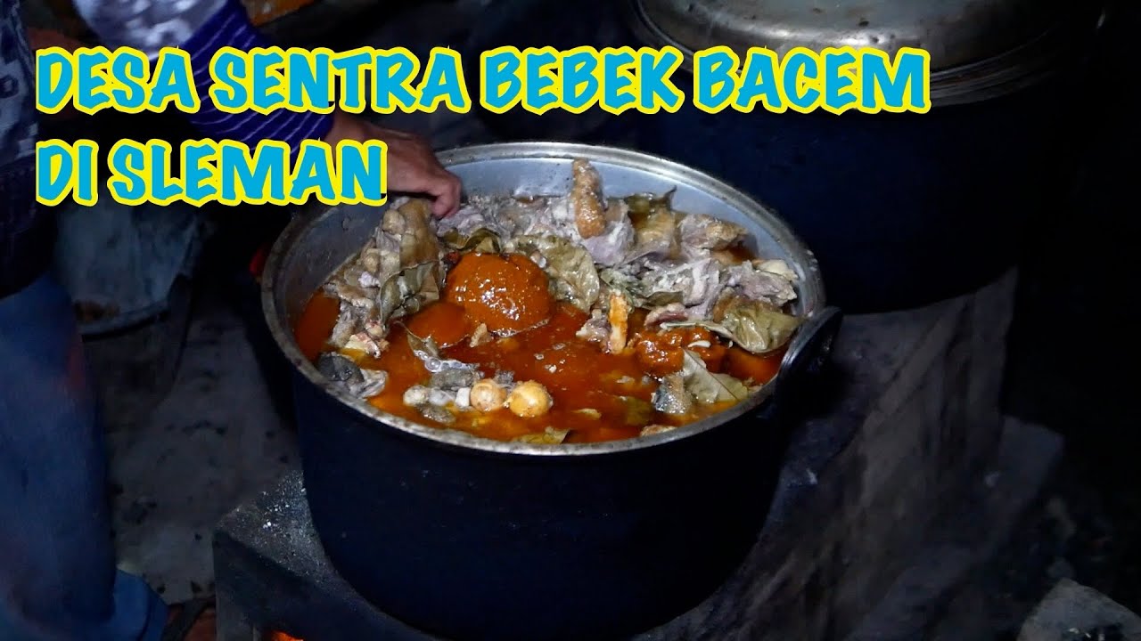 BEBERAPA WARUNG BEBEK BACEM TERKENAL TERNYATA AMBIL NYA DI SENTRA BEBEK BACEM NGLENGIS SATU INI
