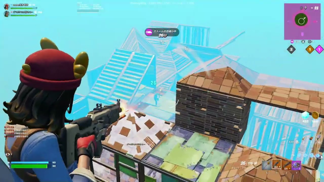 久しぶりにfortniteやったら無双しちゃった！