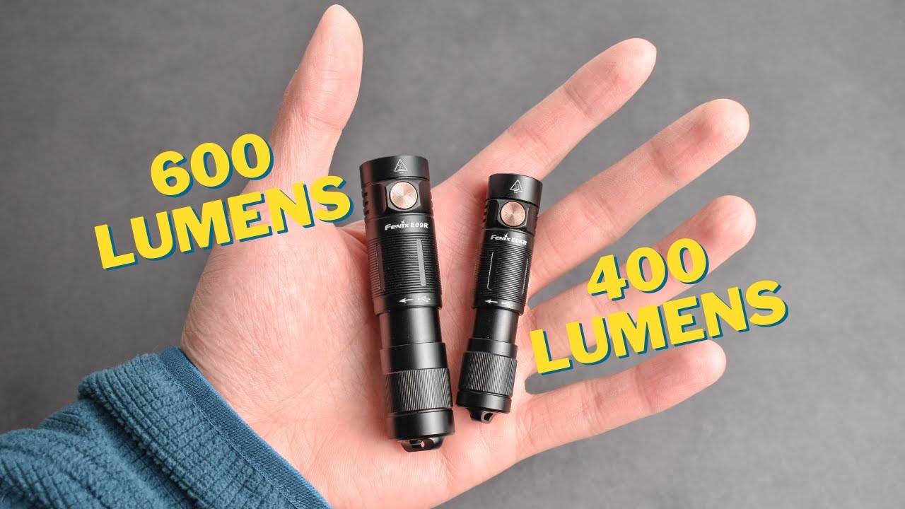 Đèn pin Fenix E09R và E05R: nhỏ mà có võ đấy!