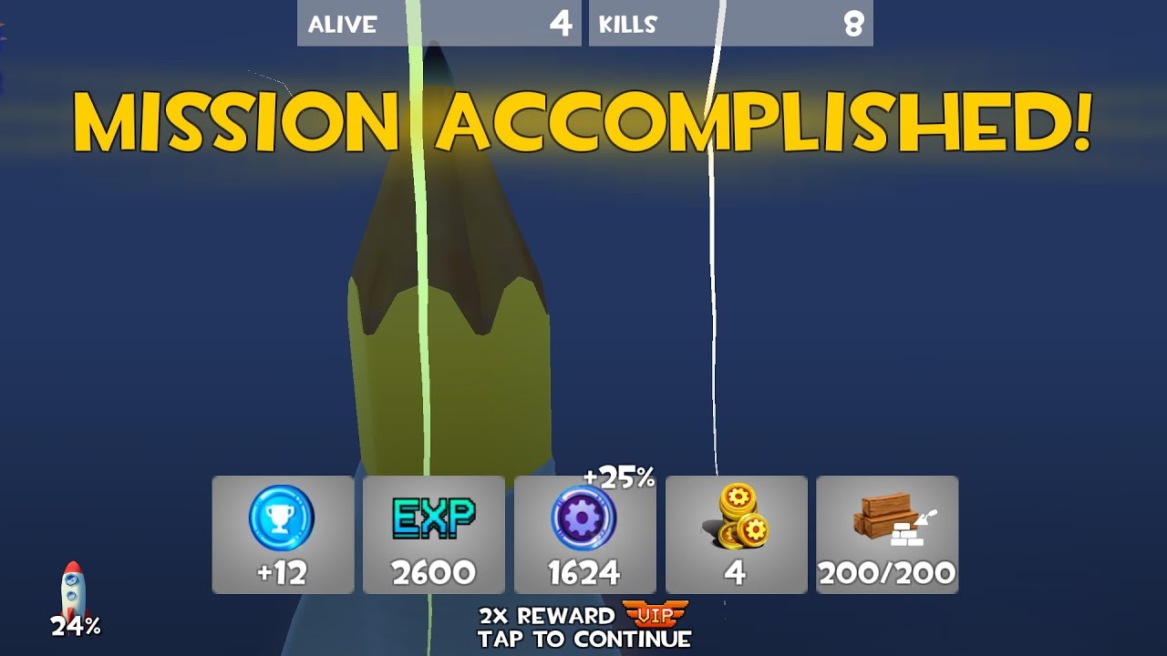 Rocket royal gameplay 