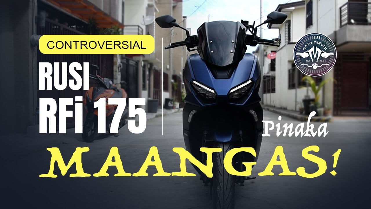 RUSI RFi 175 REVIEW | The Best Looking Scooter.