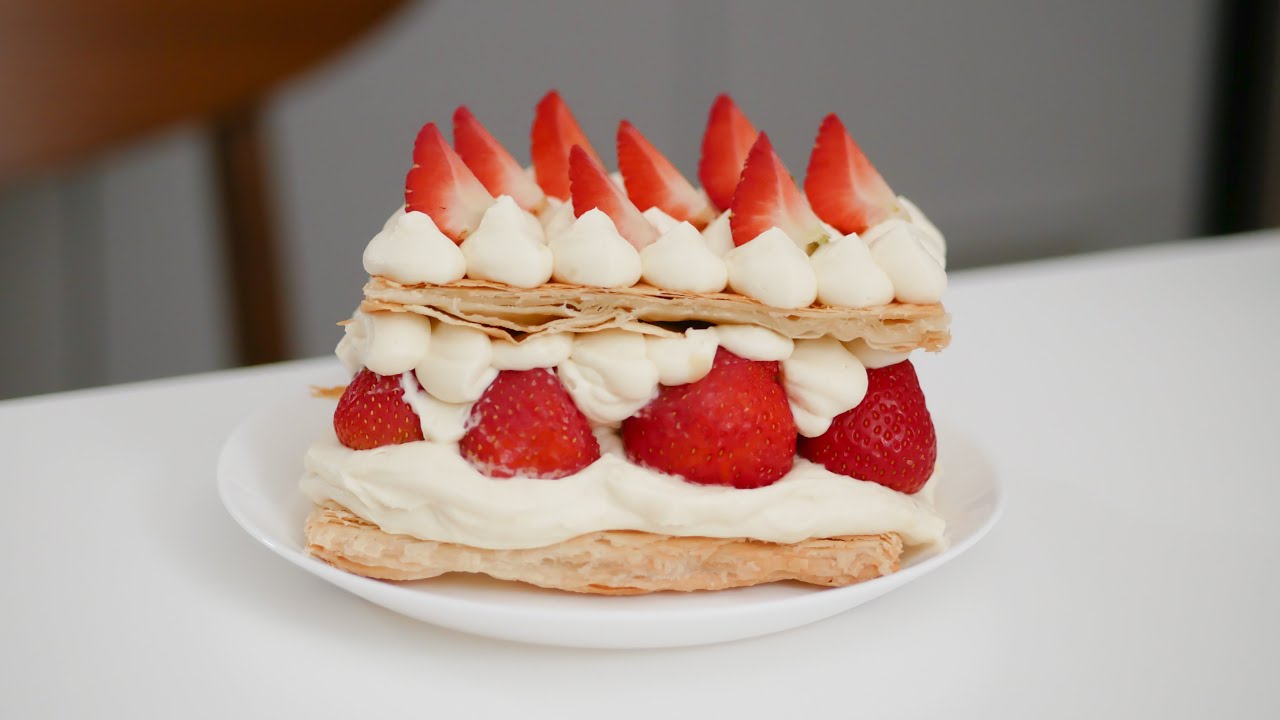 Strawberry Mille Feuille 🍓