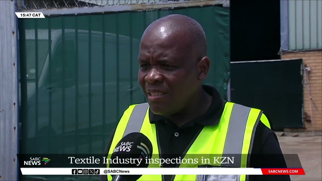 Dept of Labour conducts textile industry inspections in KZN