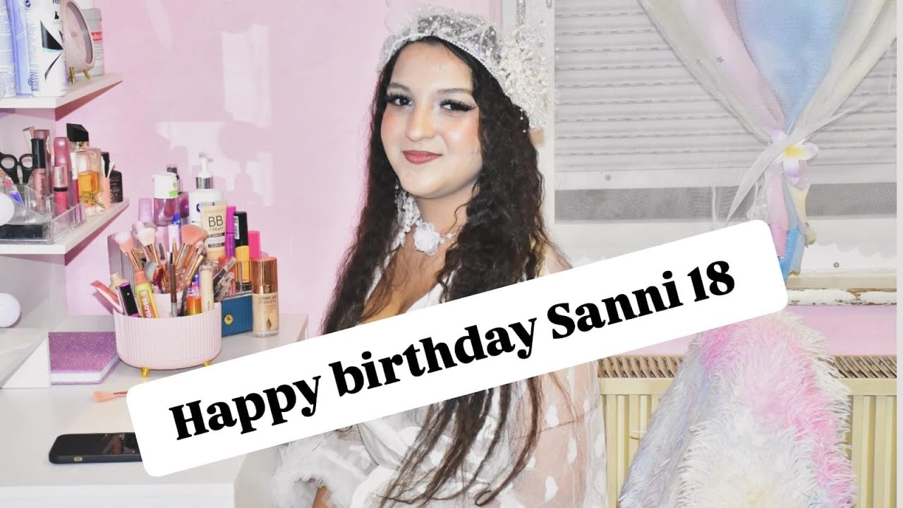 Sanni 18 nci dogum gunu Party´si 2025 Almanya Frankfurt