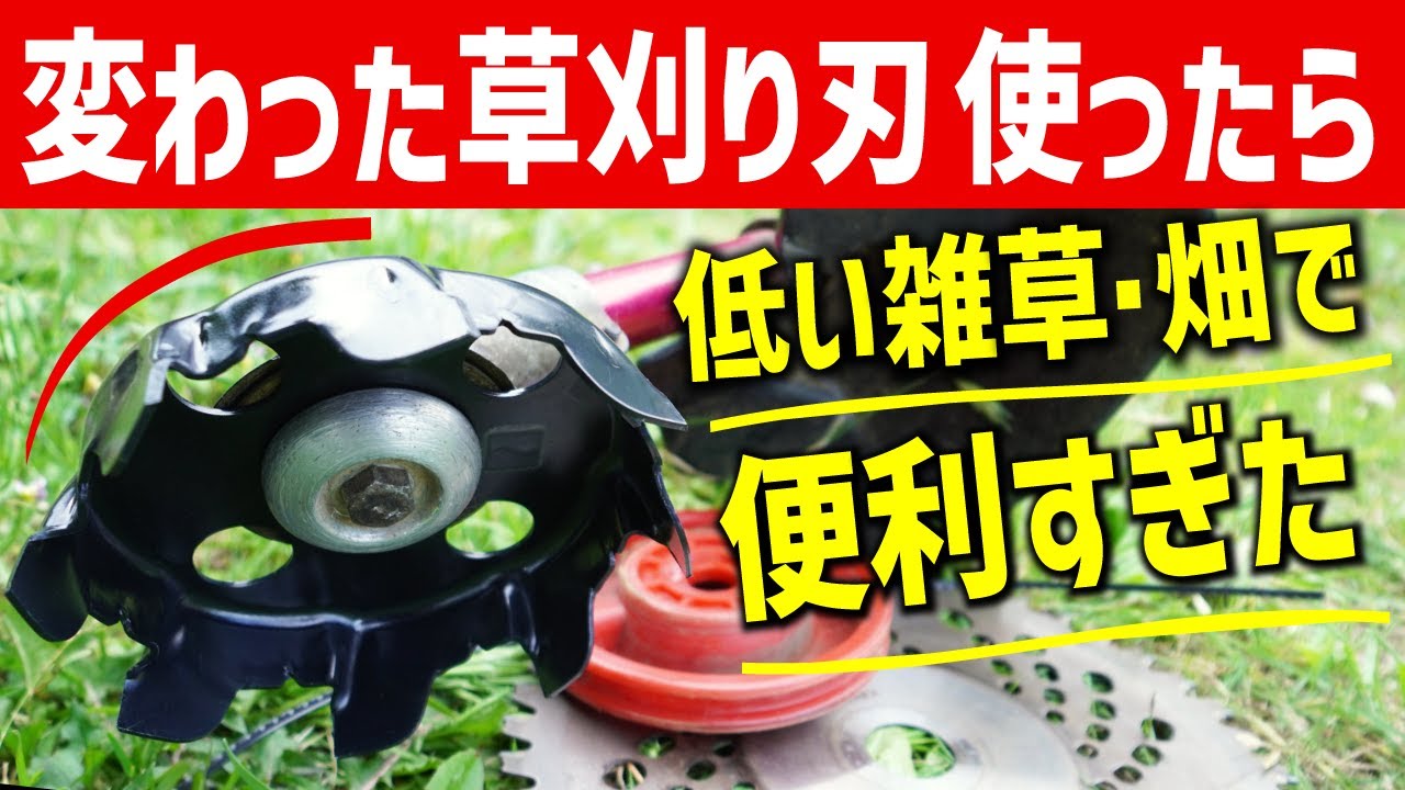 便利そうな草刈りを試したら色々画期的だった、あなたはどう思う？草刈り便利グッズ