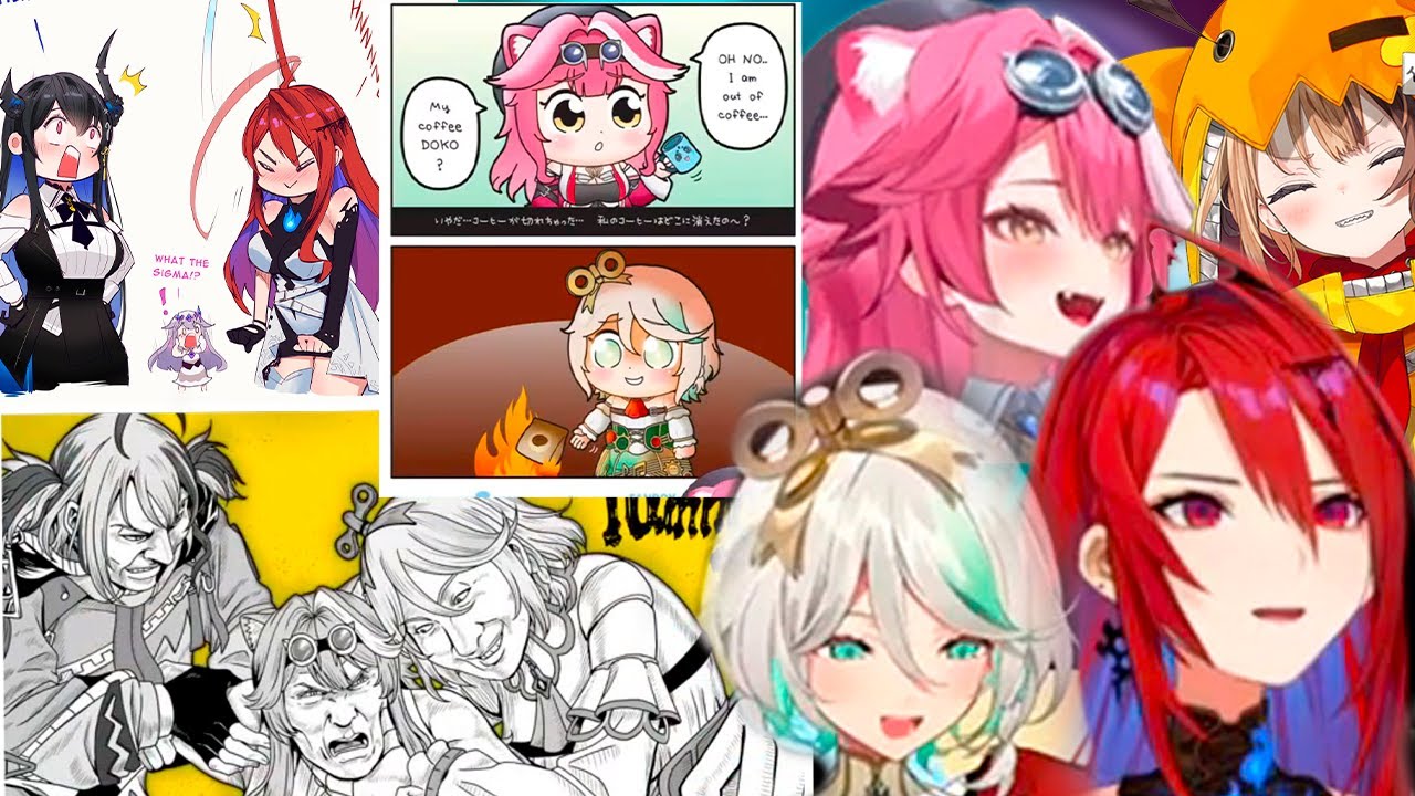HoloJustice React to Memes and Fan Art 【Hololive EN】