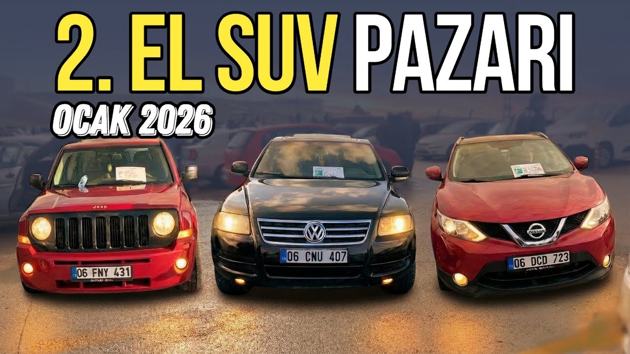 Oto Pazarında 2. El SUV Fiyatları ve Piyasası - Ocak 2026 | Alınacak En İyi SUV Araçlar