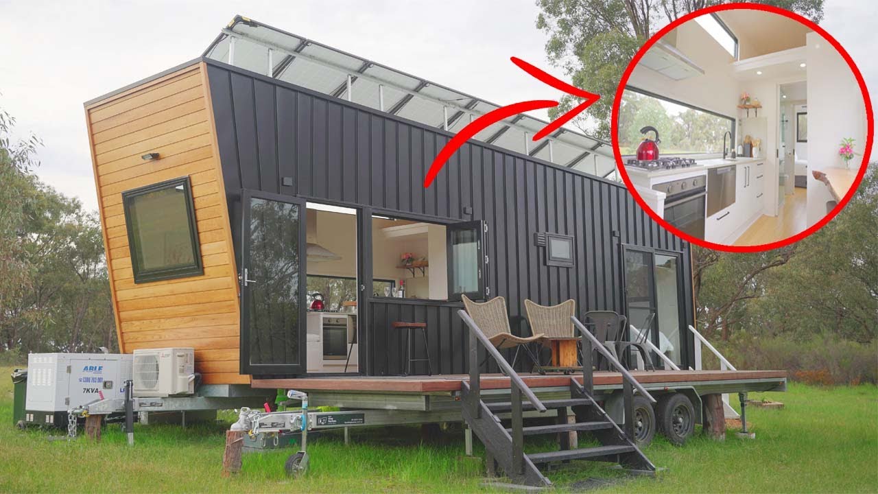 Luxury Off Grid Tiny House Tour | WOW - You Won't Believe What's Inside!