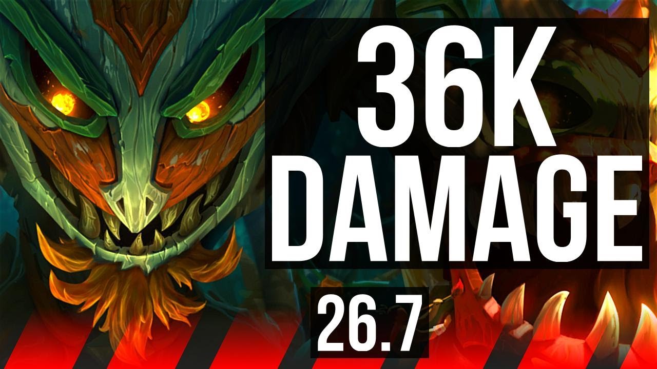 MAOKAI vs CHO'GATH (TOP) | 36K damage | EUW Master | 26.7