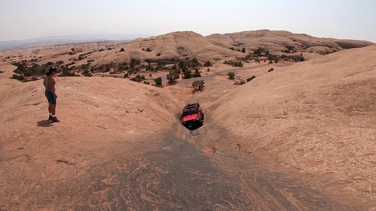 Escalator on Hell's revenge, I got nailed!