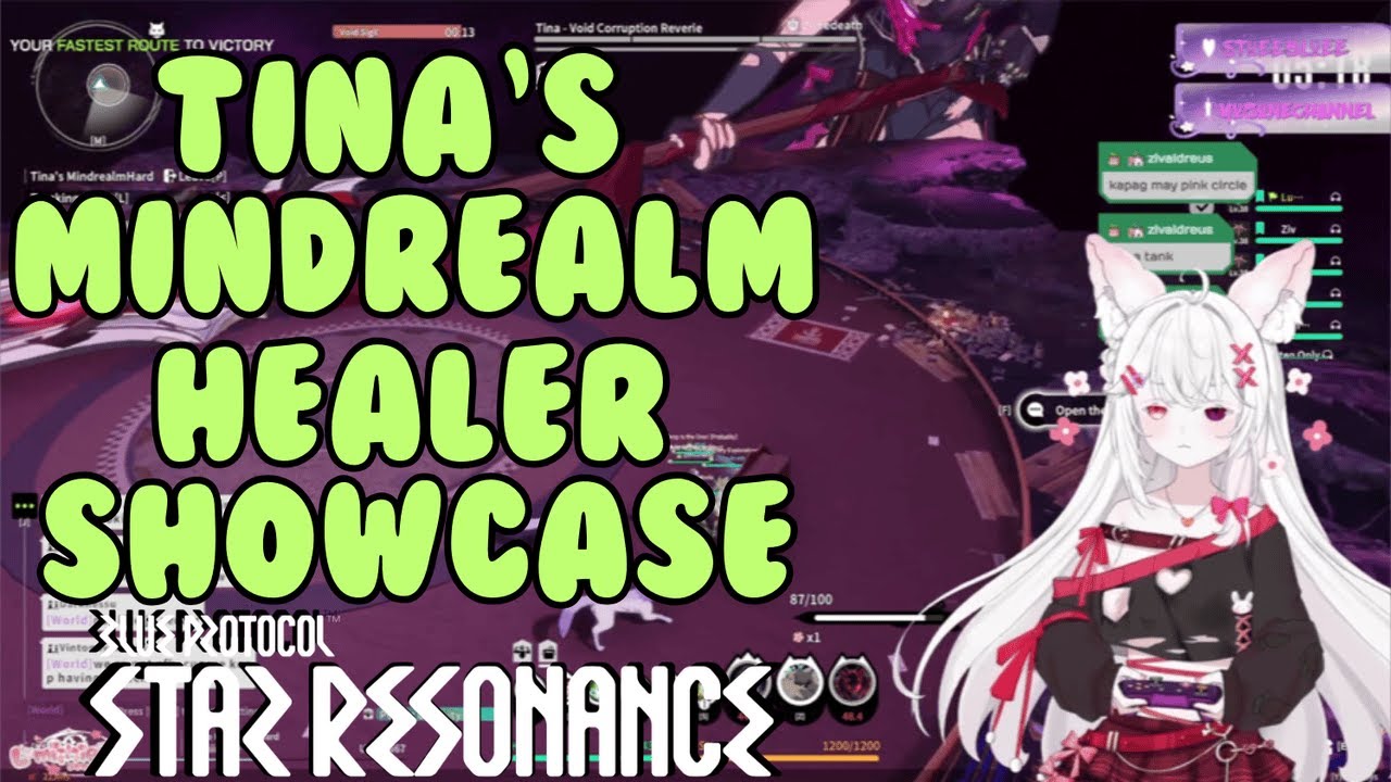 Tina's Mindrealm HARD Dungeon - Verdant Oracle Showcase | Blue Protocol Star Resonance (CBT 2025)