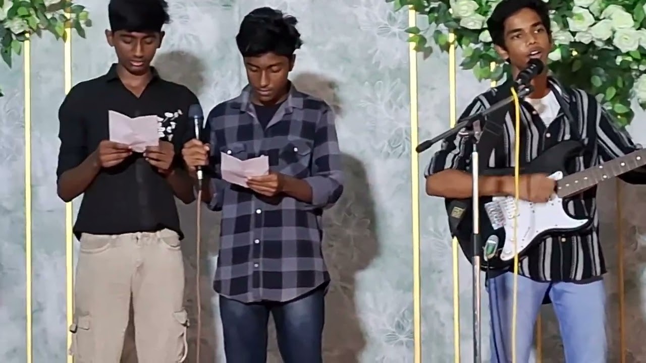 Sub junior 4 boys song endeavour annual day #csiscottnagar #song#thankyou lord