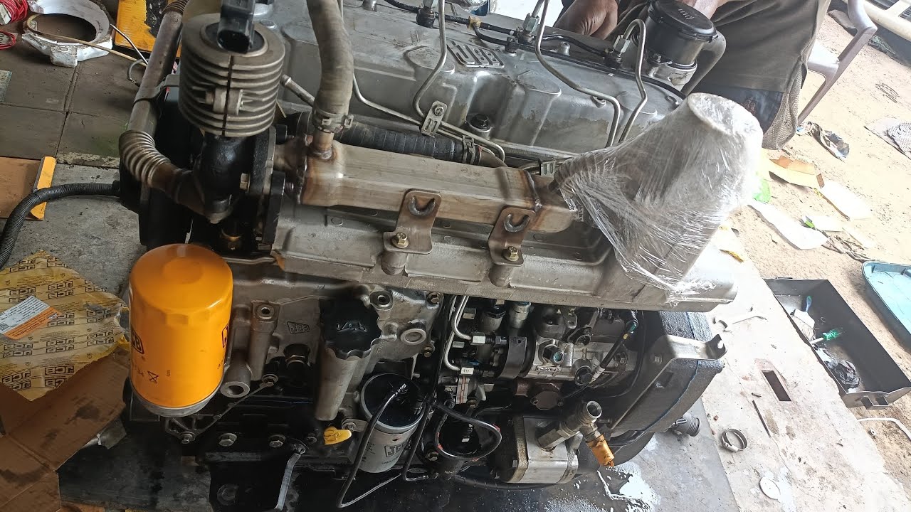 Jcb engine full overhauling // jcb engine repairing // jcb engine repair kese kare #enginework