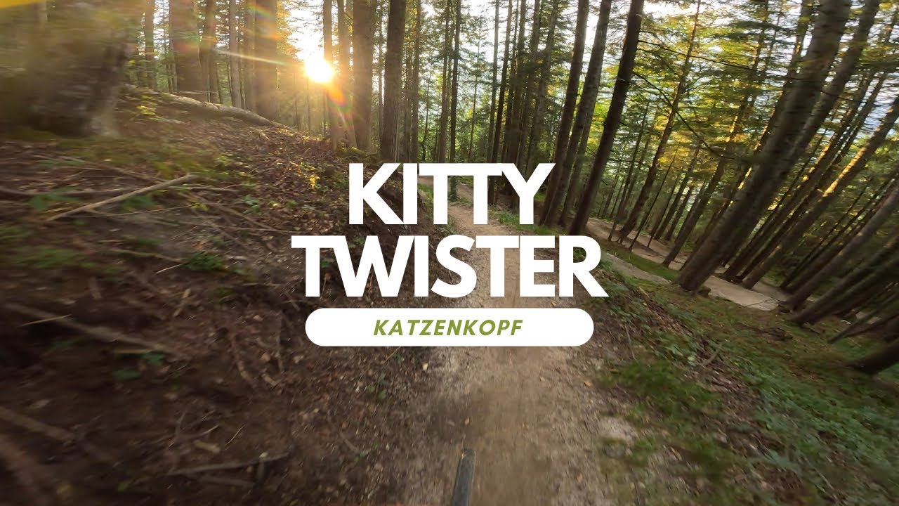 Kitty Twister Bikepark Leutasch Katzenkopf Austria full run POV RAW